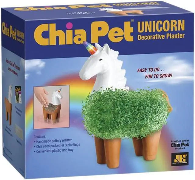 Alt view image 6 of 7 - Chia Pet Planter - Unicorn