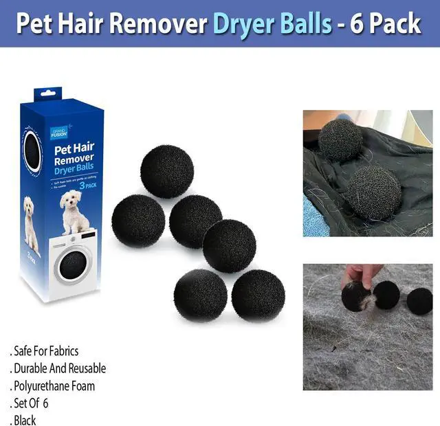 Alt view image 4 of 4 - Pet Hair Remover Dryer Balls -6 Pack