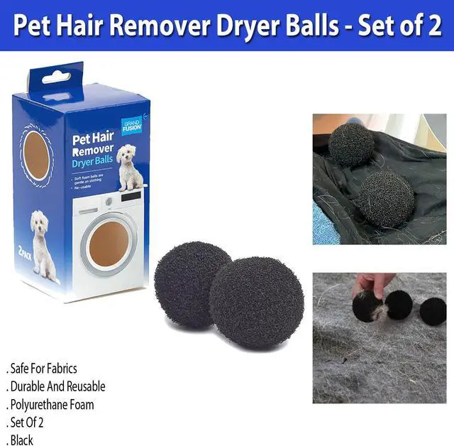 Alt view image 4 of 5 - Pet Hair Remover Dryer Balls - Set of 2