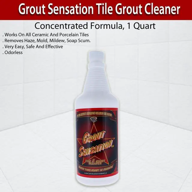 Alt view image 4 of 4 - Grout Sensation- Tile & Grout Cleaner 32oz