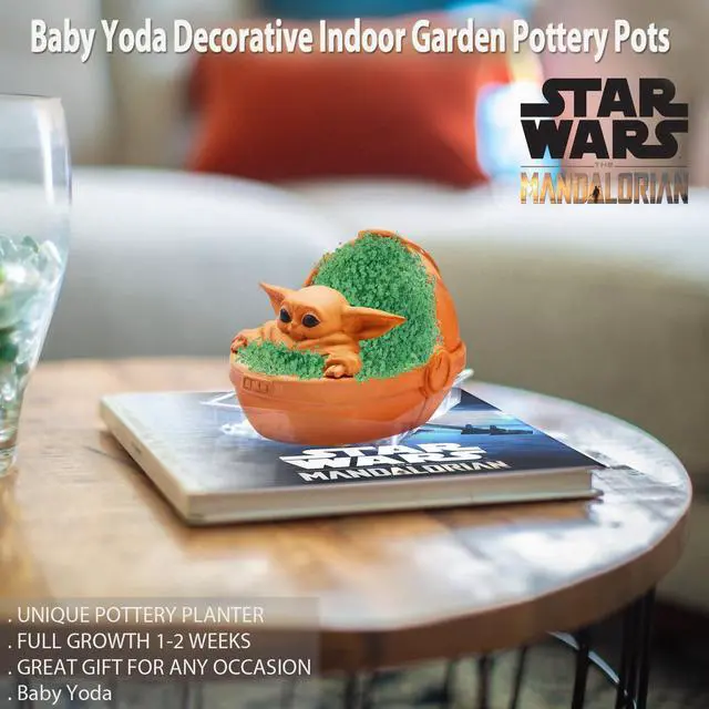 Alt view image 4 of 6 - Chia Pet Planter - Star Wars Baby Yoda
