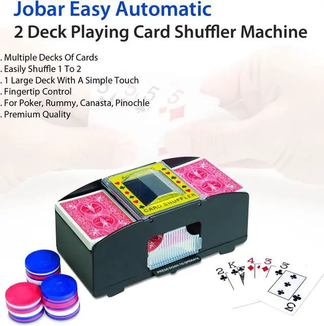 Alt view image 6 of 7 - 2 Deck Card Shuffler