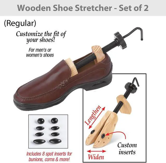 Alt view image 4 of 5 - IdeaWorks Wooden Shoe Stretcher (Regular)