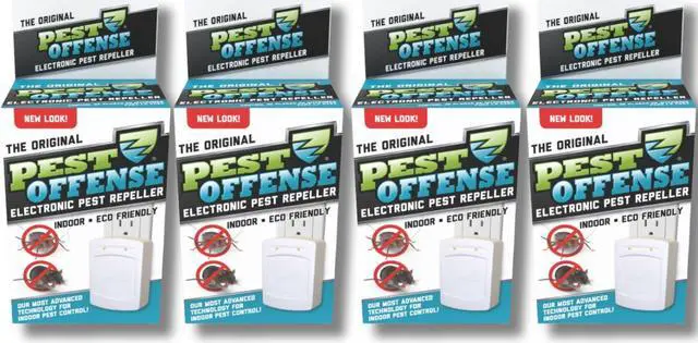 Main image of Pest Offense POBD-I-01 Original Electronic Pest Repeller- 4 Pack
