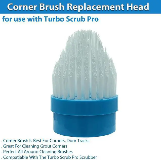 Alt view image 2 of 2 - Corner Brush Replacement for use with Electric Spin Scrubber