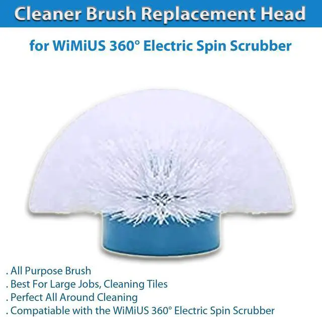 Alt view image 4 of 4 - Cleaner Brush Replacement Head for WiMiUS 360° Electric Spin Scrubber