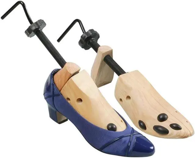 Alt view image 4 of 4 - Wooden Shoe Stretcher - Large Size (2 Pack) for Comfort