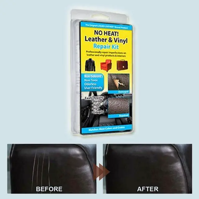 Alt view image 4 of 5 - Liquid Leather & Vinyl Repair Kit - Air-Dry Formula (30-123)
