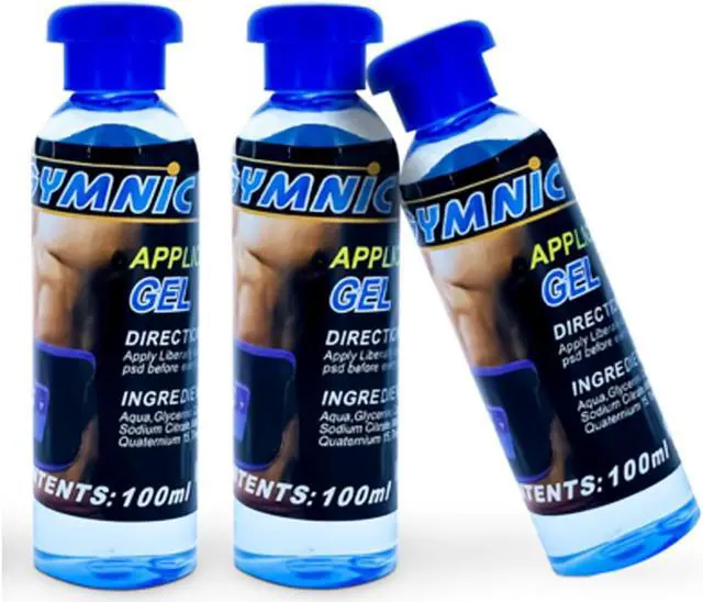 Alt view image 4 of 5 - ABGYMNIC Conductive Gel 100ml - Enhance Your Muscle Stimulation (3 Pack)