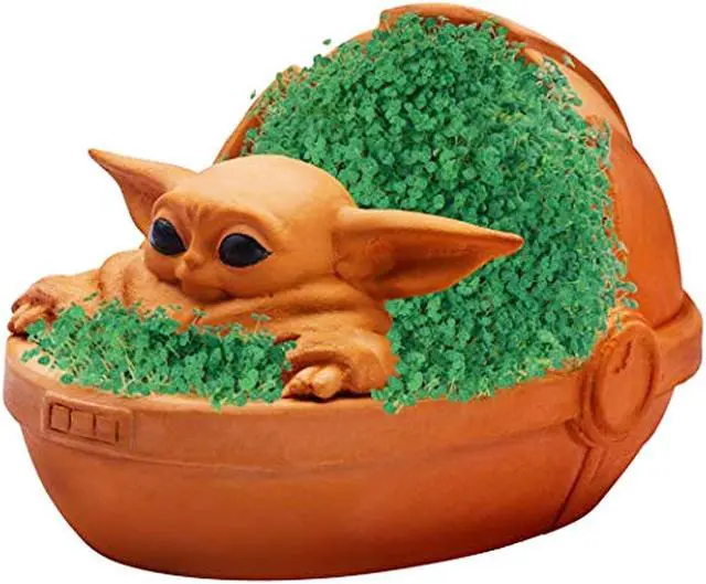 Alt view image 5 of 6 - Chia Pet Planter - Star Wars Baby Yoda