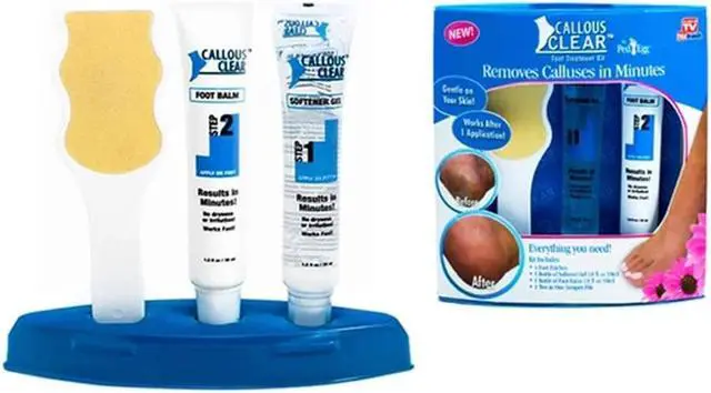 Alt view image 3 of 4 - Callous Clear Foot Treatment Kit Deluxe