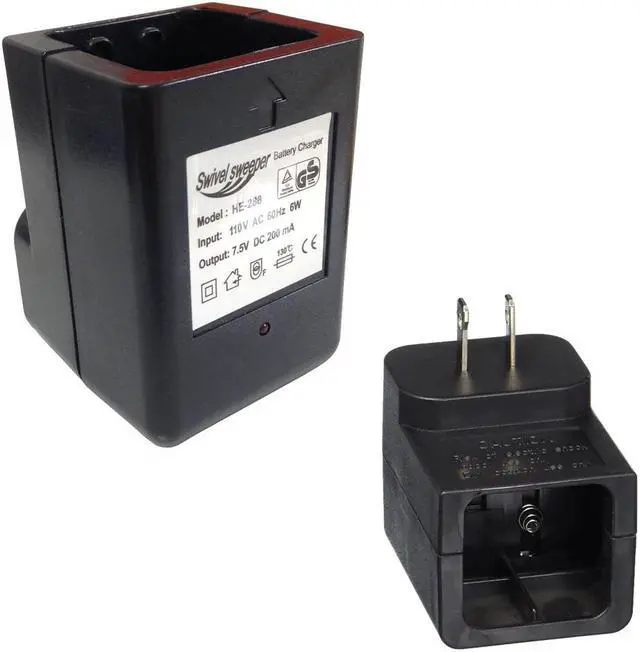 Alt view image 5 of 5 - Wall Charger for All Cordless Swivel Sweepers Batteries