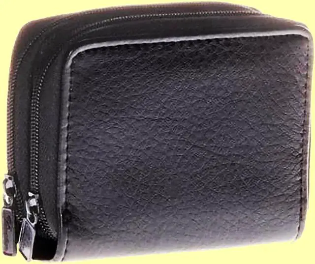 Alt view image 4 of 6 - Accordion Cardholder Wallet for Credit Cards and IDs - Black