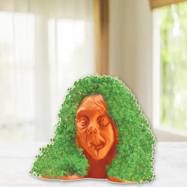 Alt view image 4 of 4 - Chia Pet Planter - Zombie - Lifeless Lisa