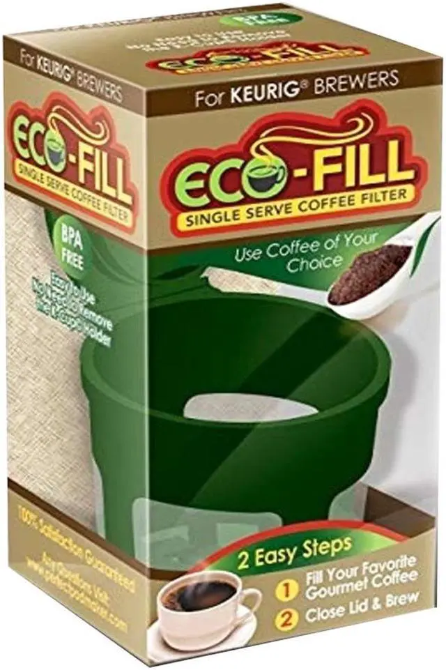 Alt view image 3 of 4 - Eco-Fill Reusable Refillable K-Cup Coffee Filter for Keurig and other K-Cup Brewers