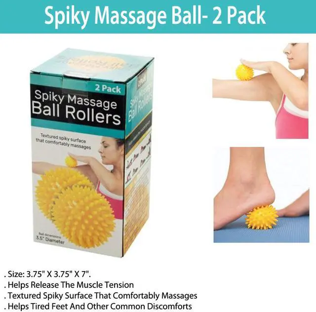 Alt view image 7 of 7 - Spiky Massage Ball- 2 Pack