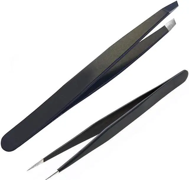 Alt view image 3 of 4 - Body Prescriptions 2-Pack Soft Touch Tweezers