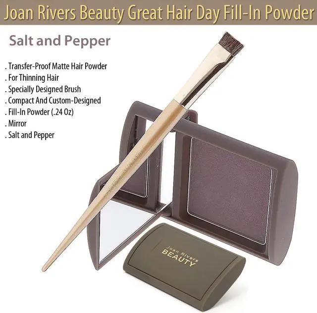 Alt view image 4 of 5 - Joan Rivers Beauty Great Hair Day Fill-In Powder -  Salt and Pepper