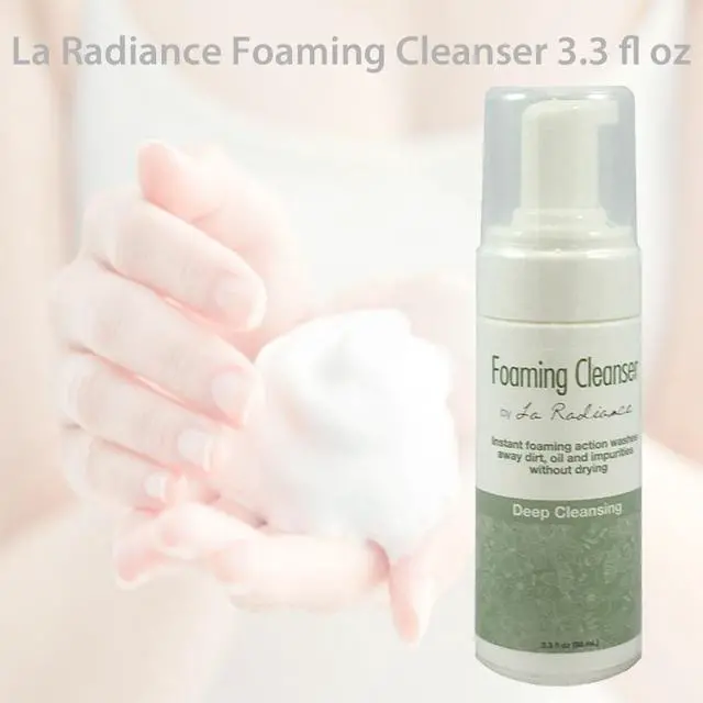 Alt view image 3 of 4 - La Radiance Foaming Cleanser - Gentle Facial Wash for All Skin Types - 3.3 fl oz
