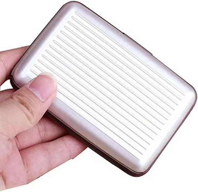 Alt view image 4 of 5 - Scan Safe Wallet - Ultimate Protection Against Identity Theft (Silver)