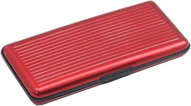 Alt view image 4 of 5 - BIG Card Guard Wallet - Ultimate Protection for Your Cards (Red)