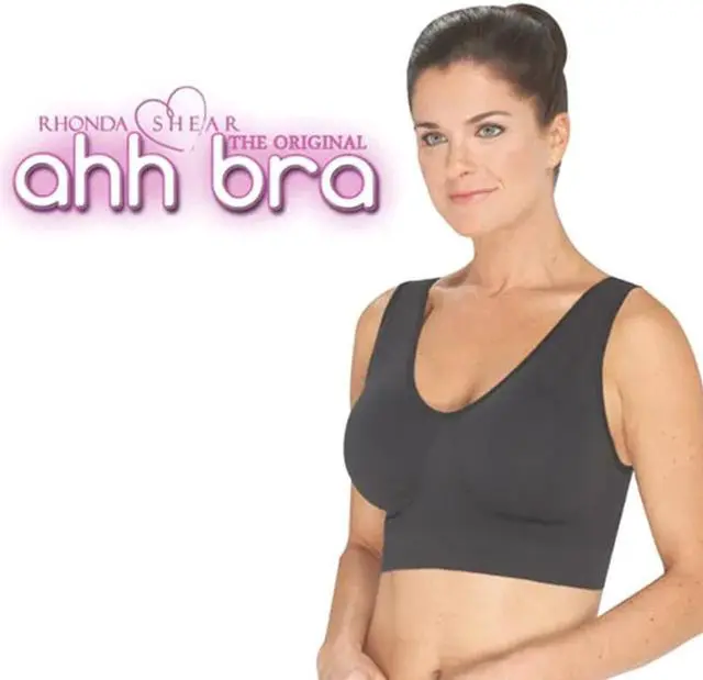 Alt view image 4 of 4 - Ahh Bra - Women's Seamless Leisure Bra (Nude, Large) Bust: 38-40