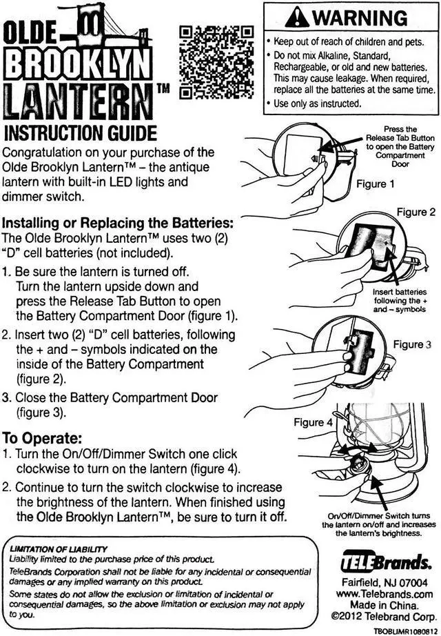 Alt view image 5 of 5 - Olde Brooklyn Lantern - Red - Two Pack