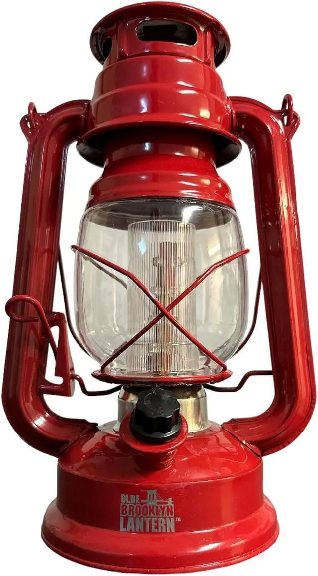 Alt view image 3 of 5 - Olde Brooklyn Lantern - Red - Two Pack