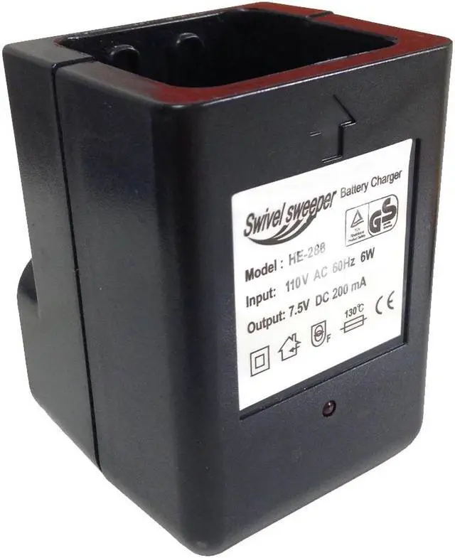 Alt view image 5 of 5 - Wall Charger for Cordless Swivel Sweeper Max Battery
