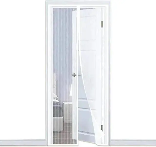 Alt view image 2 of 8 - Jobar JB4529 48 in. Sliding Door Screen, Black