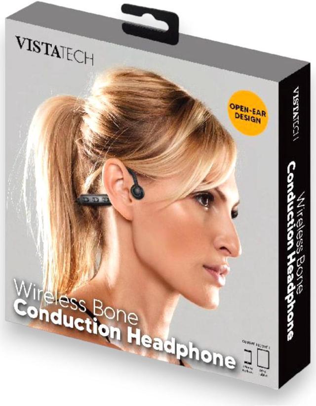 TEDATATA Bone Conduction Headphones, with LED Digital Display
