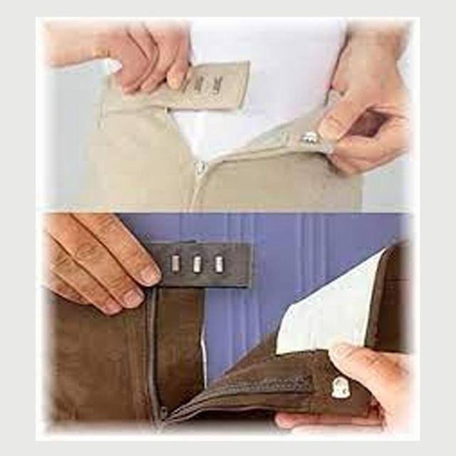Alt view image 3 of 4 - Easy Fit Extenders - C - 5 Hooks (Black, Navy, Charcoal, Gray, Beige)
