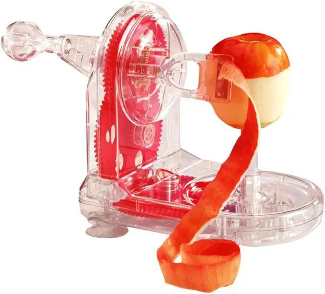 Alt view image 4 of 5 - Starfrit Pro-Apple Peeler  Fast, Spring-Loaded Peeling Action