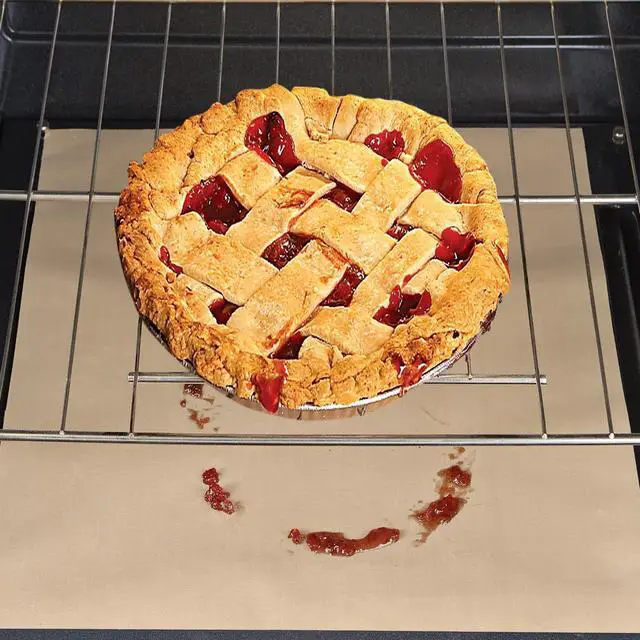 Alt view image 4 of 5 - Non-Stick Spillguard Oven Protector [17.5" x 13"]