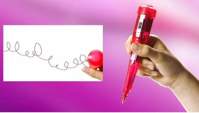 Alt view image 3 of 7 - Dizzy Gels: Battery Operated Fun Vibrating Gel Pens with 8 bonus refills