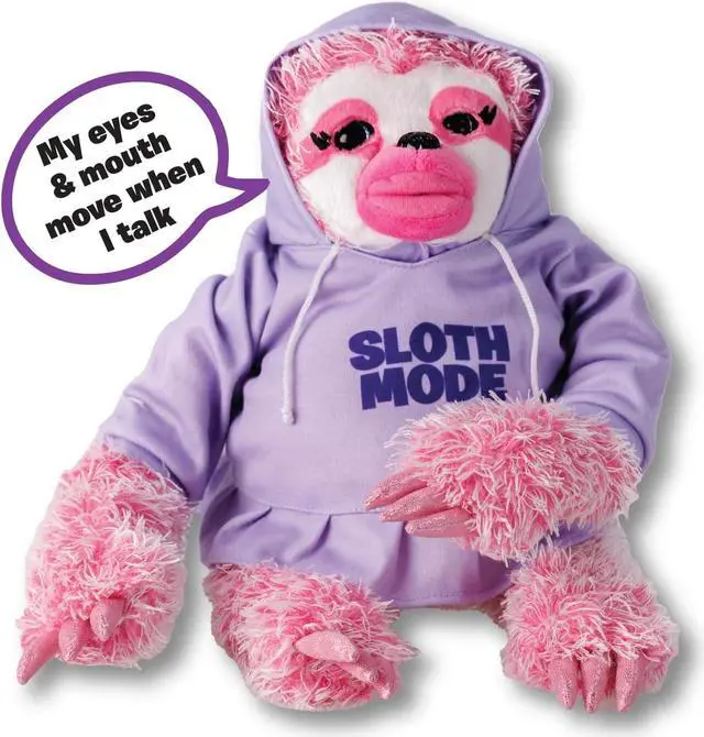 Alt view image 3 of 6 - Suzy The Sloth - The Mimicking Slow Talking Sloth