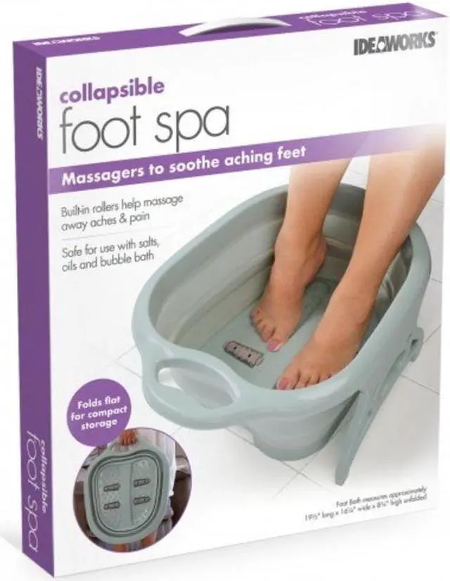 Alt view image 4 of 4 - ESTELLE Beauty Collapsible Foot Spa - Gray