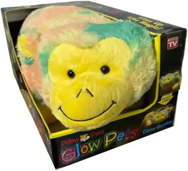Alt view image 2 of 4 - Pillow Pets Glow Pets - Monkey 12"