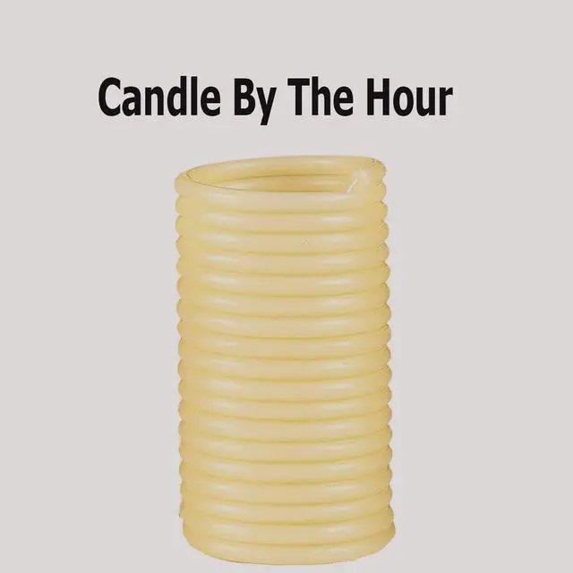 Alt view image 4 of 5 - Eclipse Candle by the Hour - 80 Hour Citronella Bees Wax Candle Refill