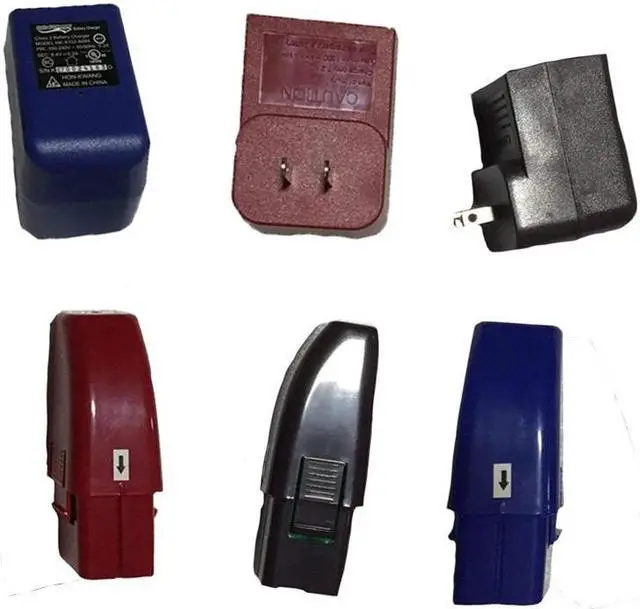 Alt view image 4 of 5 - Wall Charger and Replacement Battery for Original Cordless Swivel Sweeper Models
