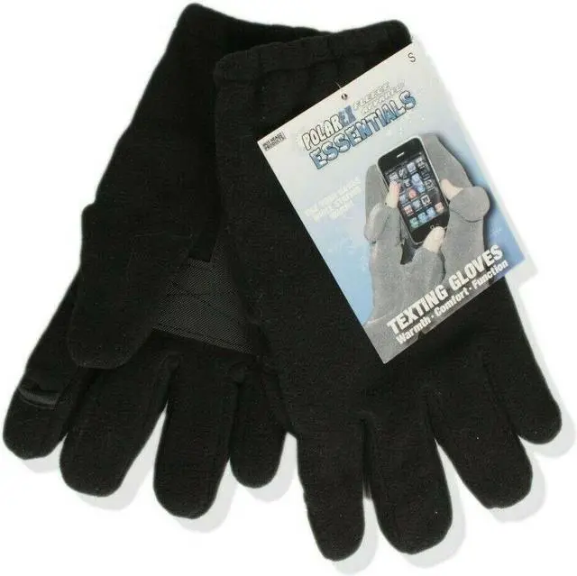 Alt view image 3 of 4 - Hot Headz PolarEx Essentials- Texting Gloves -Black - Medium