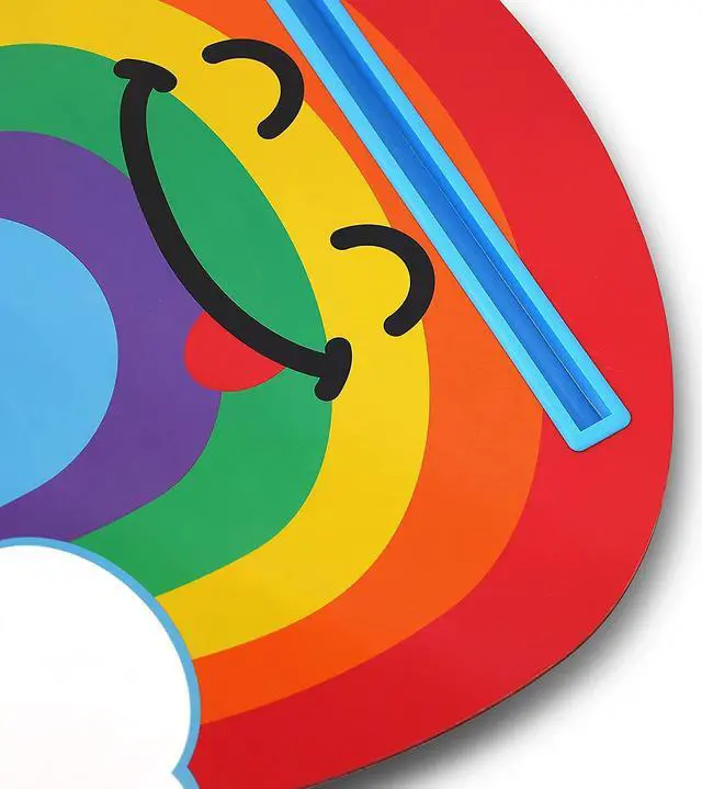 Alt view image 4 of 5 - Good Banana Lap Desk, Rainbow