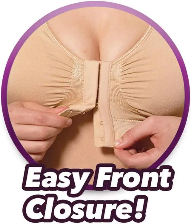 Alt view image 4 of 6 - Miracle Bamboo Comfort Bra - White - 2XL ( Bust 43-46)