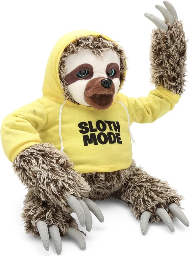 Alt view image 3 of 6 - Snax The Sloth - The Mimicking Slow Talking Sloth (Yellow Shirt)