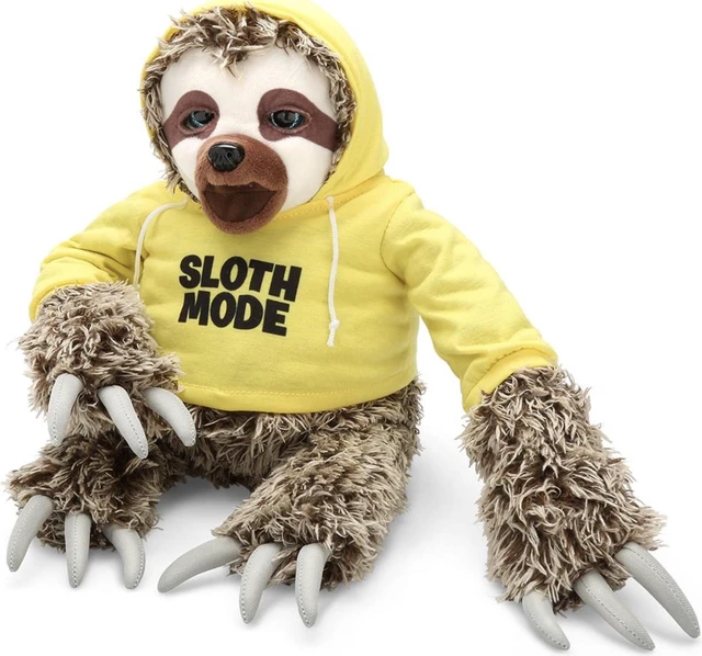 Alt view image 4 of 6 - Snax The Sloth - The Mimicking Slow Talking Sloth (Yellow Shirt)