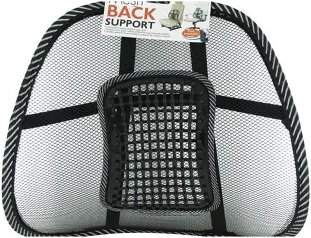 Alt view image 3 of 4 - Mesh Back Support Rest with Massage Pegs