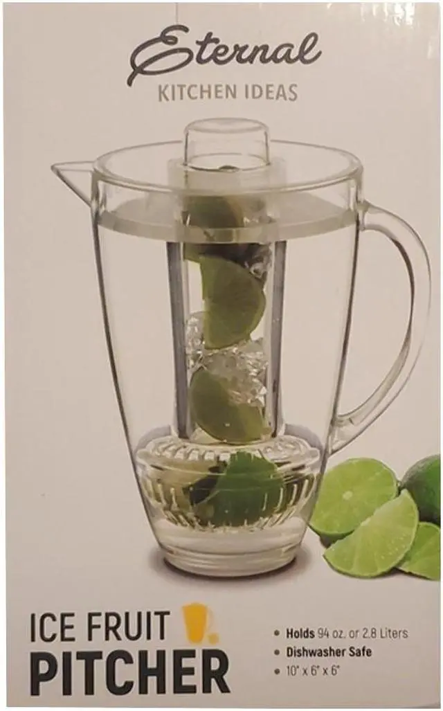 Alt view image 4 of 5 - Fruit Infusion Flavor Pitcher - 94oz Clear for Healthy, Refreshing Beverages