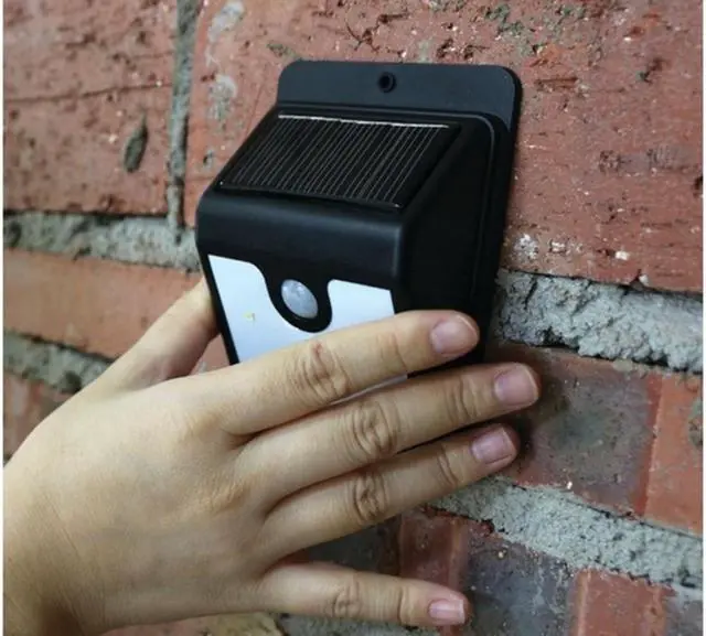 Alt view image 4 of 5 - Forever LED Light - Solar Powered Energy Outdoor Lights - Black - Two Pack