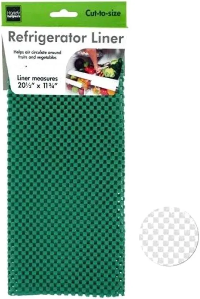 Alt view image 3 of 6 - Double Pack Cushioned Refrigerator Liners - Stylish Protection for Your Food