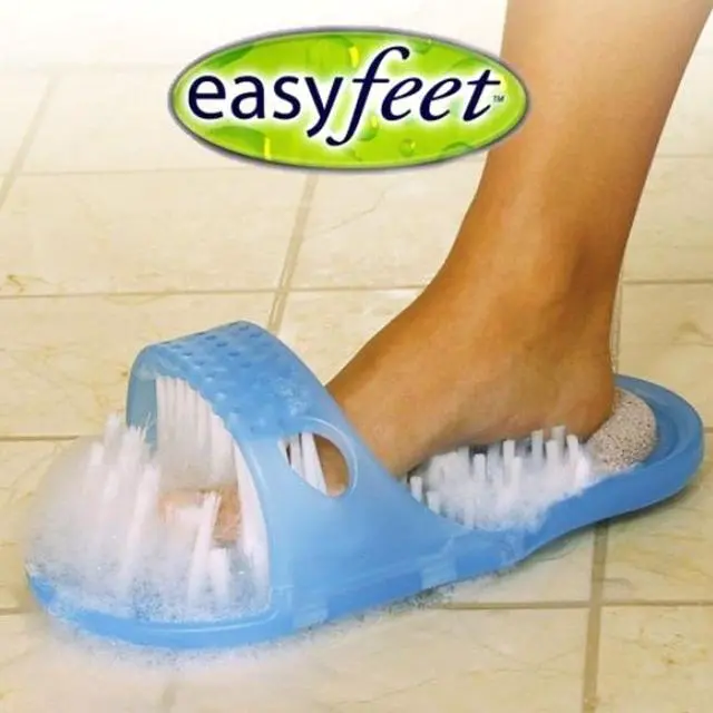 Alt view image 12 of 13 - EASY FEET foot cleaning system ~ Cleans, Exfoliates & Massages ~ As Seen on TV >